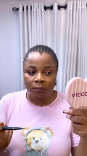 Bimbo Ademoye Instagram - @maryjayblaq got nothing on me when it comes to make up. @bibyonce watch your back bibi