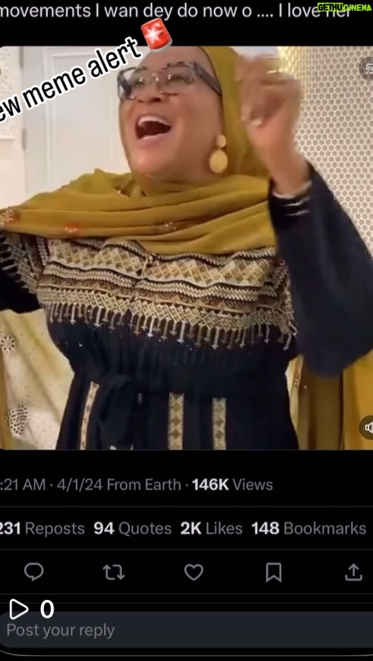 Bukky Wright - 20.4K Likes - š
Soft girl, Soft life, Soft dance. We bless God šš»ā¤ļø
I hope your week is going as great as mine ?
#New #meme #alert