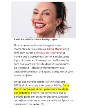 Carla Marins Instagram - Matéria linda, agora pra @carasbrasil! Obrigada! 

Foto @rodrigolopes
Make @danifagmakeup
Stylist @nathfiaes
Assessoria @julycaldas