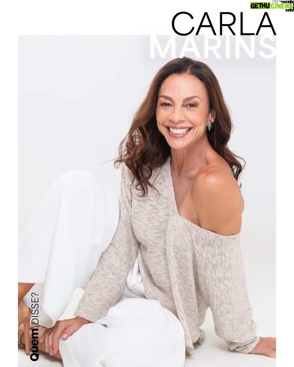 Carla Marins - 6.6K Likes - Saiu uma super matéria na revista @quem desta semana numa conversa animada com a jornalista @biaborrouls ,onde conversamos sobre o maternidade, maturidade, casamento e muito mais. Confiram também em @equipemarinsoficial
Fotos: @rodrigolopes
Beleza: @ danifagmakeup
Stylist: @nathfiaes
Assessoria: @julycaldas