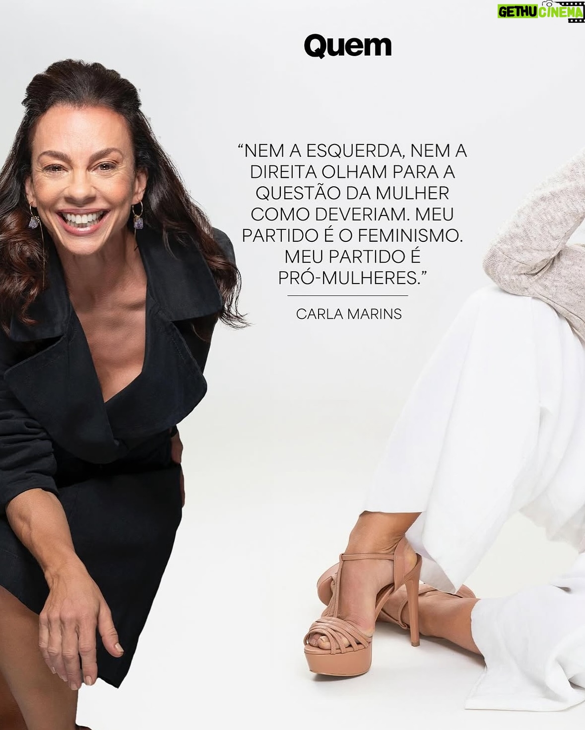 Carla Marins - 6.6K Likes - Saiu uma super matéria na revista @quem desta semana numa conversa animada com a jornalista @biaborrouls ,onde conversamos sobre o maternidade, maturidade, casamento e muito mais. Confiram também em @equipemarinsoficial
Fotos: @rodrigolopes
Beleza: @ danifagmakeup
Stylist: @nathfiaes
Assessoria: @julycaldas