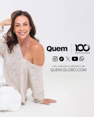Carla Marins Instagram - Saiu uma super matéria na revista @quem desta semana numa conversa animada com a jornalista @biaborrouls ,onde conversamos sobre o maternidade, maturidade, casamento e muito mais. Confiram também em @equipemarinsoficial 

Fotos: @rodrigolopes
Beleza: @ danifagmakeup
Stylist: @nathfiaes
Assessoria: @julycaldas