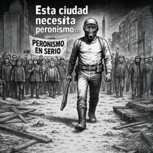 Carolina Papaleo Instagram - ¿Y si el Eternauta volviera hoy?

Caminás por la ciudad y lo ves.
No hace falta una tormenta de nieve para saber que estamos en emergencia.
El ajuste no es ficción. Está en los hospitales sin insumos. En los aumentos del transporte
público. En cada persona durmiendo en la calle.

Por eso este Eternauta no es de otro planeta. Es de acá. Es parte del pueblo que resiste.

Porque esta ciudad no necesita más marketing, ni promesas vacías, ni candidatos que se
acomodan.

Esta ciudad necesita peronismo….
Peronismo en serio.