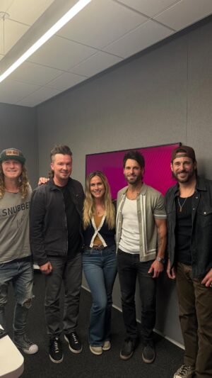 Caroline Hobby Instagram - OUT NOW🎧 Getting Real with Parmalee: How through life and almost death, this brotherhood and band never quits

Parmalee’s resilience is one of the most inspiring aspects of their journey. From the early days of playing music as kids with their dad to becoming one of country music’s most successful bands, they’ve faced countless challenges—but they never gave up. They’ve had their fair share of struggles, whether it’s overcoming internal band conflicts, navigating the pressures of the music industry, or literally surviving a robbery and gunshot, they always always push forward together.

Parmalee’s story is a testament to their unwavering determination and the power of brotherhood, and it’s that resilience and conviction that has helped them connect with fans all over the world.