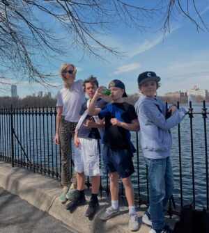 Caroline Winberg Instagram - My 40th birthday weekend! Walked a lot, the kids ate a lot. Went to bed early and celebrated with friends ❤️
