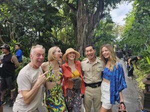 Carrie Coon Instagram - “Today is gone. Today was fun. Tomorrow is another one.” 

Thanks Mike, and @streamonmax , our fearless crew from Thailand and the world over, and the wild bunch, of course, especially The Ladies @michellemonaghan and @mslesliebibb. What a trip.