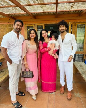 Chaitra Vasudevan Instagram - Came to meet cute Tridevi in Coorg 😍