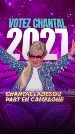 Chantal Ladesou Instagram - Votez #Ladesou ✌️🎭⁣
⁣
#MaskSinger ce vendredi, à 21:10 sur TF1 et TF1  🤩