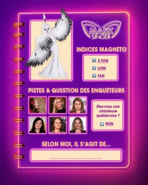 Chantal Ladesou Instagram - Pour découvrir qui se cache derrière ces costumes, voici vos carnets d'enquêteurs 🧐

𝙈𝙖𝙨𝙠 𝙎𝙞𝙣𝙜𝙚𝙧, vendredi à 21h10 sur TF1 et TF1  🎭