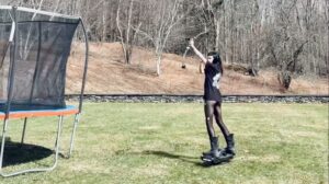 Charlotte Kemp Muhl Instagram - Anyone have the TLDR of JFK files? Wouldn’t it be fun to train an AI on CIA redacted-interpolation, based on black box spacing, linguistic context and probability analysis ? (anyway here’s Zeno’s paradox, pantsless edition)