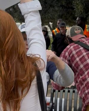 Chloe Dykstra Instagram - Was thinking about going back to school and heard Matt Gaetz was in town (swipe to see him considering my proposal)