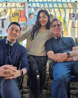 Choi Hee-seo Instagram - We love making this movie. 
@bedfordparkfilm