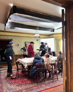 Cindy Busby Instagram - We’re officially half way through Season 2 of #whenhopecalls !!! Thanks for watching episode 3… I can’t wait for you all to see what happens in #Brookfield next! 

#staytuned #hopefuls #hearties #newhope #behindthescenes #bts #horses #tv #series #superchannel #greatamericanfamily