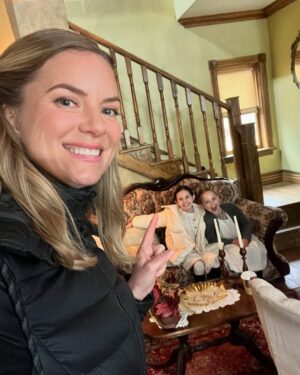 Cindy Busby Instagram - We’re officially half way through Season 2 of #whenhopecalls !!! Thanks for watching episode 3… I can’t wait for you all to see what happens in #Brookfield next! 

#staytuned #hopefuls #hearties #newhope #behindthescenes #bts #horses #tv #series #superchannel #greatamericanfamily