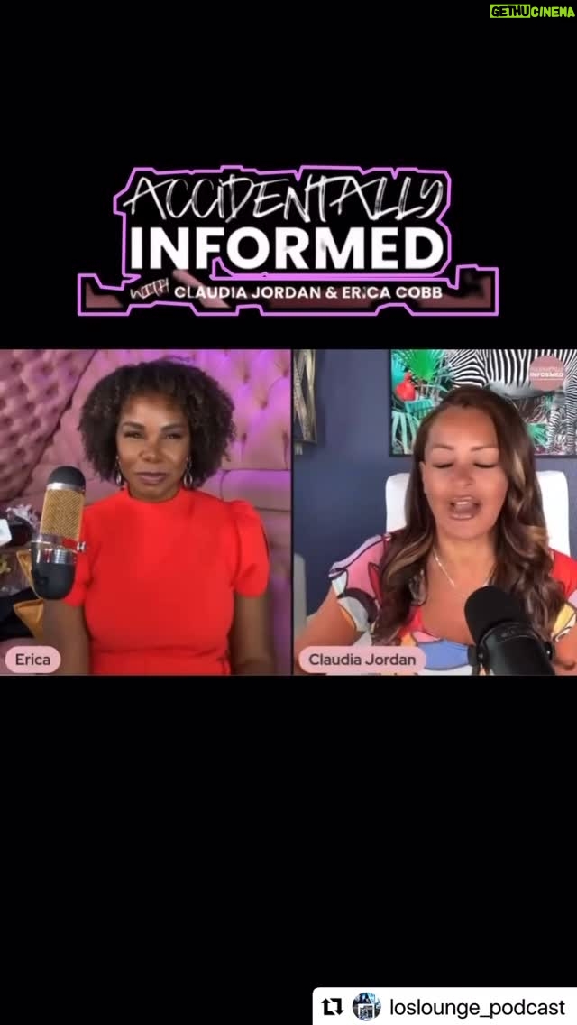 Claudia Jordan - 203 Likes - Just some snippets of last nights show with @ericacobb with our special guest @tisatellss ! If you like this and wanna see more please subscribe and on our YouTube channel @accidentallyInformed
We do a new episode every Wednesday at 6pm eastern/3 pm west!
And please follow @loslounge_podcast who’s hilarious and makes these videos for us and his has own podcast too’!