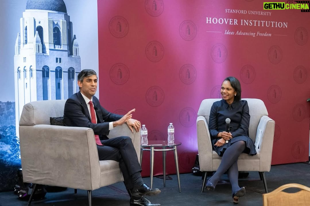 Condoleezza Rice - 6.7K Likes - Big challenges call for big ideas.
In an era where economic resilience, technological innovation, and national security are deeply intertwined, navigating the complexity of today’s world requires clear thinking and principled leadership.
At the Hoover Institution, we explored how free societies like the UK and USA can stay competitive and secure by championing innovation and defending democratic values.