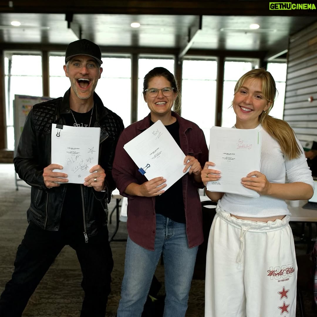 Cozi Zuehlsdorff - 2.8K Likes - First produced script (scripts! All seven episodes! š) with my name on itāand alongside two of the best people I know, who have welcomed me so lovingly into this project. Today was our table read. I canāt stop pinching myself. Thank you Jesus.