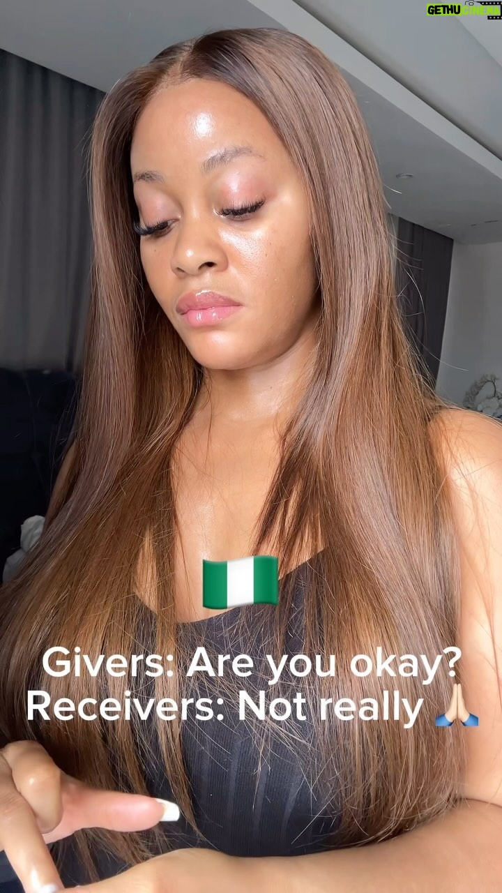 Damilola Adegbite - 15.4K Likes - In light of the protests currently going on, I’d like to ask those of us who can to please share a little money with someone here. Understandably, a hungry man is an angry man. There’s no two ways about it, Nigerians are struggling and have been struggling for a long time.
Please be cautious. We need you alive, for the ones you love and who love you.
Givers say “Are you okay?”, Receivers say “Not really”. Givers please send some money (if you have any to spare) to 1 or more receivers as it touches your heart to 🙏🏻❤️ May God bless and keep us all and may our cries fall on listening and compassionate ears. Truth be told, living a healthy and sane life in Nigeria is very hard.