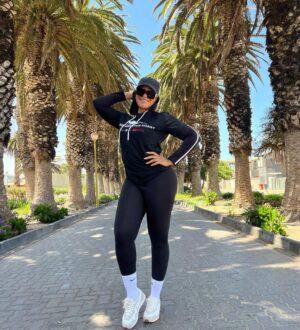 Damilola Adegbite Instagram - I couldn’t decide, so here’s not 1, but 3 pictures of a fine girl! You are welcome 🥰

Happy new month loves. 2023, why are you running? Geesh!

#namibia #strandhotel #workingactor