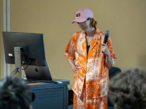 Daron Nefcy Instagram - Last week I was invited to speak at TigerCon at Riverside City College! Such a lovely group of students! It was so cool, they basically made their own comic con! It was fun to see. Thank you for inviting me @will1005 😊