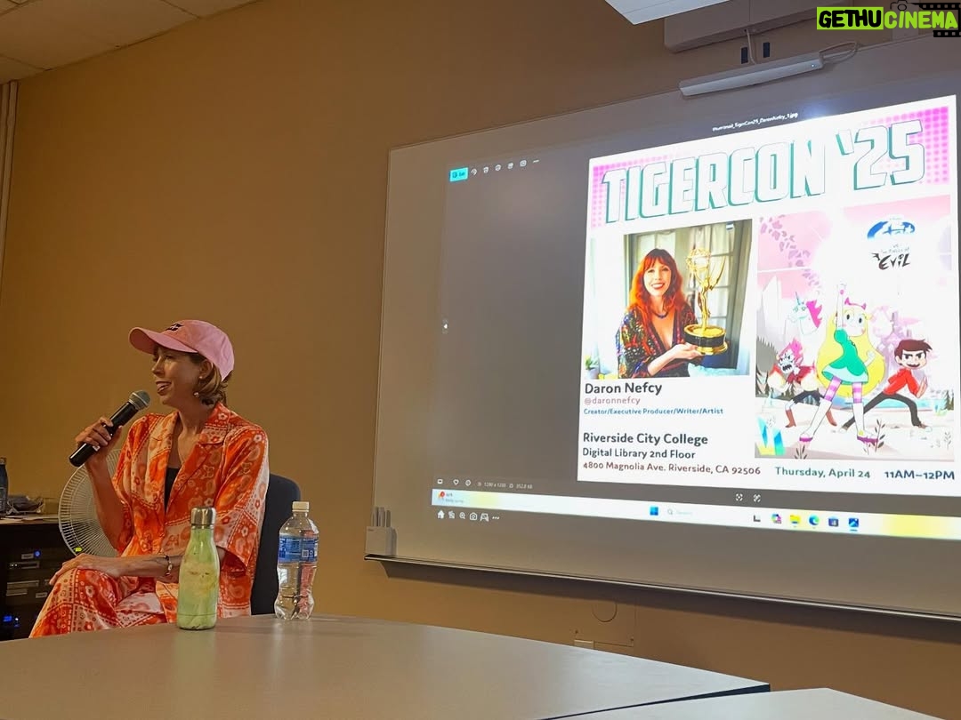 Daron Nefcy - 3K Likes - Last week I was invited to speak at TigerCon at Riverside City College! Such a lovely group of students! It was so cool, they basically made their own comic con! It was fun to see. Thank you for inviting me @will1005 😊