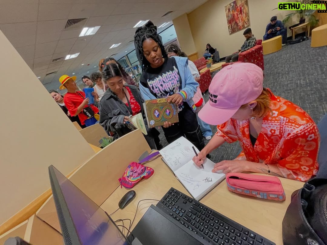 Daron Nefcy - 3K Likes - Last week I was invited to speak at TigerCon at Riverside City College! Such a lovely group of students! It was so cool, they basically made their own comic con! It was fun to see. Thank you for inviting me @will1005 😊