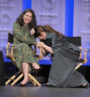 Debra Jo Rupp Instagram - A Wickedly Good Night at PaleyFest! 🔮✨

Fans were spellbound at our Agatha All Along screening and conversation! From behind-the-scenes magic to thrilling insights into the Marvel series, the night was pure chaos in the best way.

A huge thanks to Disney  | Hulu and everyone who joined us for this unforgettable evening.