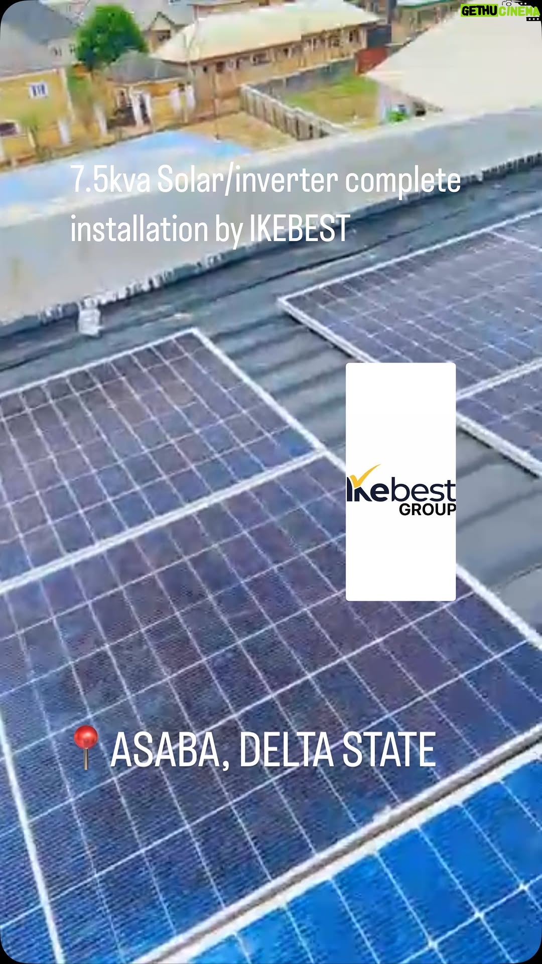 Destiny Etiko - 664 Likes - 7.5kva Solar/inverter complete installation by us @ikebest_technologies 📍ASABA,DELTA STATE
Enjoy up to 35yrs replacement warranty on our solar panels and 3yrs FREE maintenance when we install our quality solar with lithium batteries.
24hrs uninterrupted power supply is possible with us.