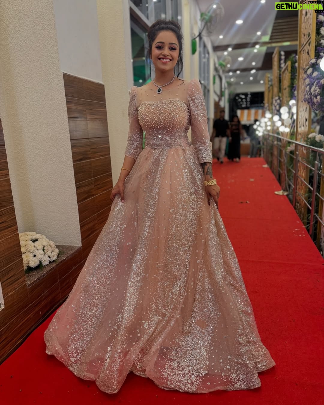 Dhanu shree - 29.8K Likes - I’m the Barbie 🎀
Dress : @chandangowda_official 🥰
@rentyourlook_by_chandangowda 🥰
