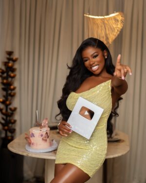 Diane Russet Instagram - 100K!!!!! I’m incredibly thankful to God Almighty, the inspiration behind it all. I’m grateful for the amazing team I work with and for the loyal fans of RussetTv. I also want to acknowledge the young girl who finds the courage to keep dreaming, no matter how slow the journey may seem—remember, your race is entirely yours!

I dedicate this milestone to everyone who has supported RussetTv from day one. We did this together!!! 💛💛💛