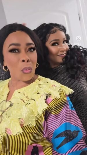 Doris Simeon Instagram - #Repost @officialtoyinadewale with @use.repost
・・・
We’re Cooking Something Different From The Usual 
Be Expectant Lovelies 🤩❤️
Eku Oju Lono 👀🤩