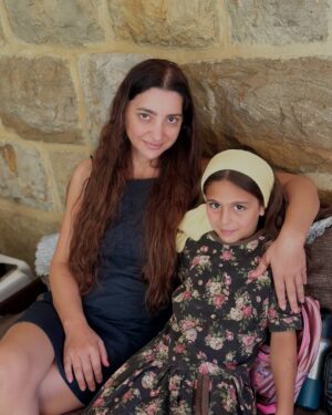 Elsa Zgheib Instagram - My kids had the pleasure to play a scene in #nohadalchami movie reflecting her life and the miracle by Saint Charbel 

➡️➡️Swipe to watch their scenes 

They had the advantage to play under @samir_habchy_official direction as their mom did in her first ever series . I am so grateful for that 
And my very dear friend @charleyhachem was the styled on this movie 

I am blessed having met and took a picture with @nohadalchami 

#elsazgheib #nohadalchami #movie #blessed #grateful