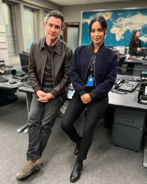Emily Alabi Instagram - What a full-circle moment…🥹
This is the exact spot where I did my screen test with @johnny_boyd at the beginning of the season. The opportunity went away, then came back around, and now, here we are wrapping up season 7 in the same place where it all started. And to see D. Rhodes at the desk? 🥲

The Gratitude is never-ending. What a journey it’s been…😮‍💨 It hasn’t been easy but it’s been SOOOO worth it. ☺️

*Slide 3 🙏🏽

The @fbicbs family is the absolute Dream Team!!

#fbicbs @wolfentertainment