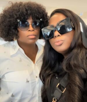 Eniola Badmus Instagram - Happy WCW to the most inspiring, beautiful, and strong woman I know……Keep shining and being your amazing self…..You are fierce, fabulous, and full of grace! My #WCW today and always @funkejenifaakindele 
Every Wednesday is a reminder of how incredible you are! Keep being the queen you were born to be