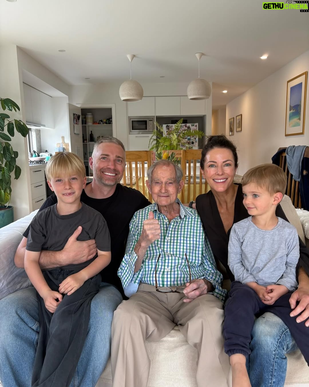 Esther Anderson - 4.3K Likes - Happy 100th Birthday Dad 🎉🎉🎉🎉🎉🎉🎉🎉
No words to express how proud we are of you and what a privilege it is to be your daughter 💕 the universe was having a great day a century ago when you arrived.
You’re a legend in every sense of the word. We are so lucky to be sharing this incredible milestone with you 😘 Happy 100 dad!!! I love you to the moon and back x #24/04/2025 #100yearsold