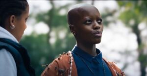 Florence Kasumba Instagram - As Dr. Jamila Jost in the ZDF horror series HAMELN. Available in the #zdfmediathek. Photos by cinematographer Clemens Messow. @clemensmessow (German Society of Cinematographers BVK). #florencekasumba #clemensmessow