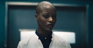 Florence Kasumba Instagram - As Dr. Jamila Jost in the ZDF horror series HAMELN. Available in the #zdfmediathek. Photos by cinematographer Clemens Messow. @clemensmessow (German Society of Cinematographers BVK). #florencekasumba #clemensmessow
