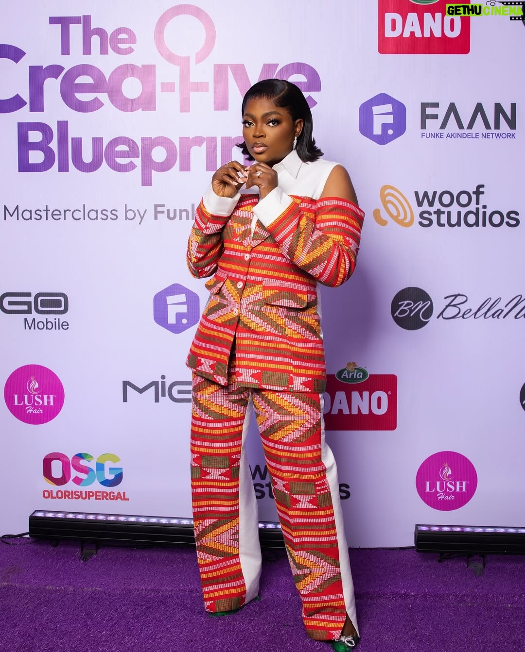 Funke Akindele - 62.5K Likes - My look for The Creative Blueprint Masterclass.
@zackstyling_luxury_ X @emmykasbit
Feeling confident and powerful as I shared my expertise with some amazing women!
the event was a GREAT SUCCESS. Video recap coming soon!
#thecreativeblueprintmasterclass