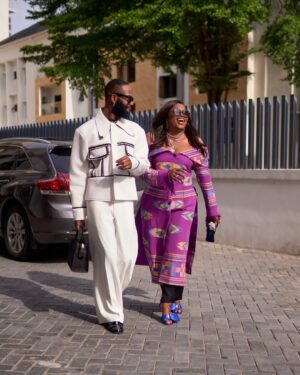 Funke Akindele Instagram - My look yesterday 🥰🥰!! styled by @zackstyling_luxury_ 
photographers by @ayo.makinwa 

I had an amazing time attending #LivewithChude! 
Being part of this event was truly exciting. 
Huge thanks to Chude for the invite! Events like these inspire us to give back and create positive change. Stay tuned for the video!