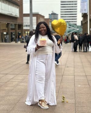 Funke Akindele Instagram - Happy birthday to my amazing sister! @neeceebosslady 🎉
May God shower you with love, joy, and blessings. Wishing you a day as bright and beautiful as you are! 
I love you sis, and I miss you so much. I Can’t wait for us to see and celebrate! 🥂🥳