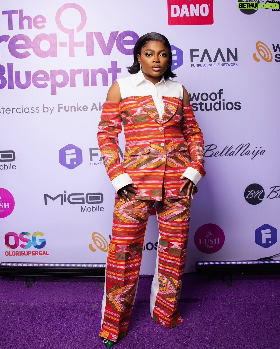 Funke Akindele - 62.5K Likes - My look for The Creative Blueprint Masterclass.
@zackstyling_luxury_ X @emmykasbit
Feeling confident and powerful as I shared my expertise with some amazing women!
the event was a GREAT SUCCESS. Video recap coming soon!
#thecreativeblueprintmasterclass