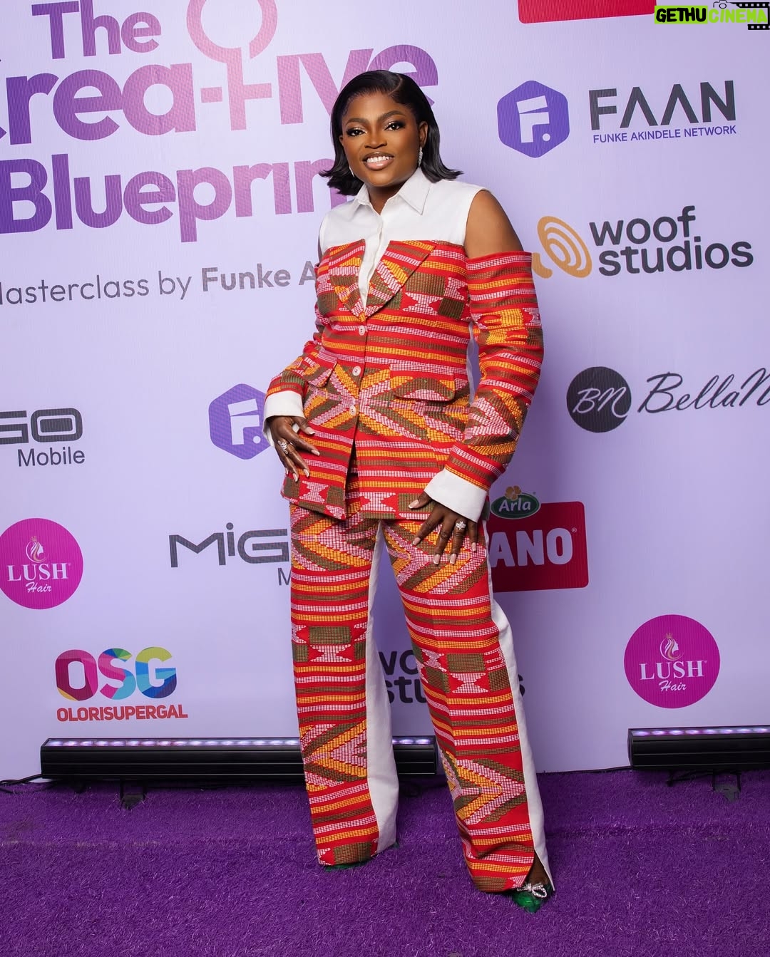 Funke Akindele - 62.5K Likes - My look for The Creative Blueprint Masterclass.
@zackstyling_luxury_ X @emmykasbit
Feeling confident and powerful as I shared my expertise with some amazing women!
the event was a GREAT SUCCESS. Video recap coming soon!
#thecreativeblueprintmasterclass