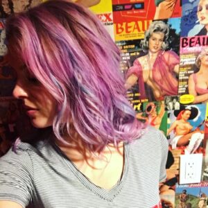Gage Golightly Instagram - Every color of the rainbow 🌈 
What’s your favorite 🤔
➡️➡️Swipe to end to see the Mastermind whose fixed EVERY box dye I’ve almost killed my hair with😝
💕💜💙💛
#josephmichaelhair #12yearsoffixingmymess #throwbackthursday