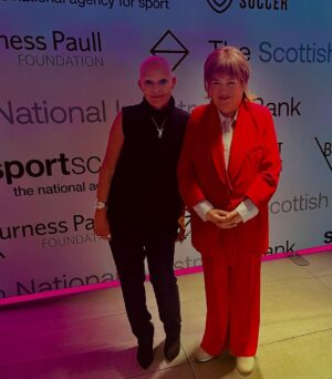 Gail Porter Instagram - Only bumped in miss Susan Boyle!