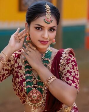 Ganga Gowda Instagram - Mua:- @makeup_artist_ashwini2025 
Mentor:- @makeup_by_nethraraajesh