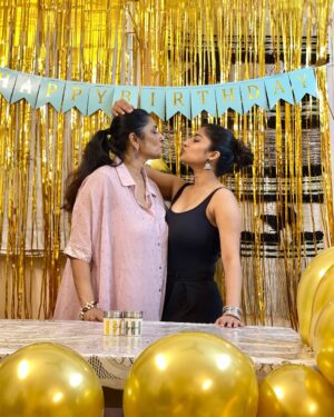 Gayathri Ashok Instagram - Amma, Happy birthday to the original, the blueprint, my first home, the Amma I proudly copy paste every day! Love you to bits. Thank you for being the quiet strength behind everything I do. Umma my beautiful lady. 
@bindhupankaj ♥️✨