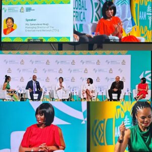 Genevieve Nnaji Instagram - ❤️🌍 #ACTIF2024 #AAM2024 #afreximbank