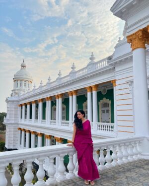Gowri shruthi Instagram - ಮೈಸೂರು ✨💗
.
.
#mysuru #lalithmahalpalace #karnataka