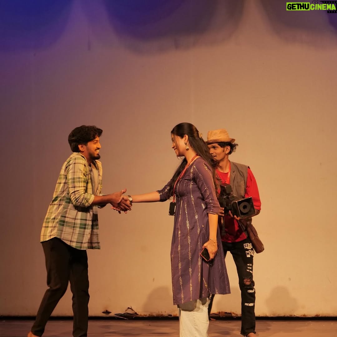 Gowri shruthi - 12.6K Likes - ರಂಗಭೂಮಿ ✨ ನನ್ನ ಮೊದಲ ನಾಟಕ
.
To my first ever play 🎭 ! With the best people around me.
The knowledge , confidence , lessons , manners , discipline , hardwork theatre teaches you is unmatched.
It gives you a lot of reality checks , shows you where you stand , teaches you to be grounded .. soo much to learn from beautiful actors around you.
My journey in the process of learning this art form has been a dreamy journey not just as an actor but also as a human being , and this beautiful journey has just begun 💗🌸
.
It was a lifetime experience to perform Infront of my grandparents who themselves have been in the theatre for more than 45 years now , with mom as well !
Thanks to each and everyone who made me feel confident, special and precious 💗
.
My guru ! My warmest dear friends and my family
Love and only love 💗🌸🎭
.
Also thank you for these beautiful captures my friend @gagan_chirayu 🤗
