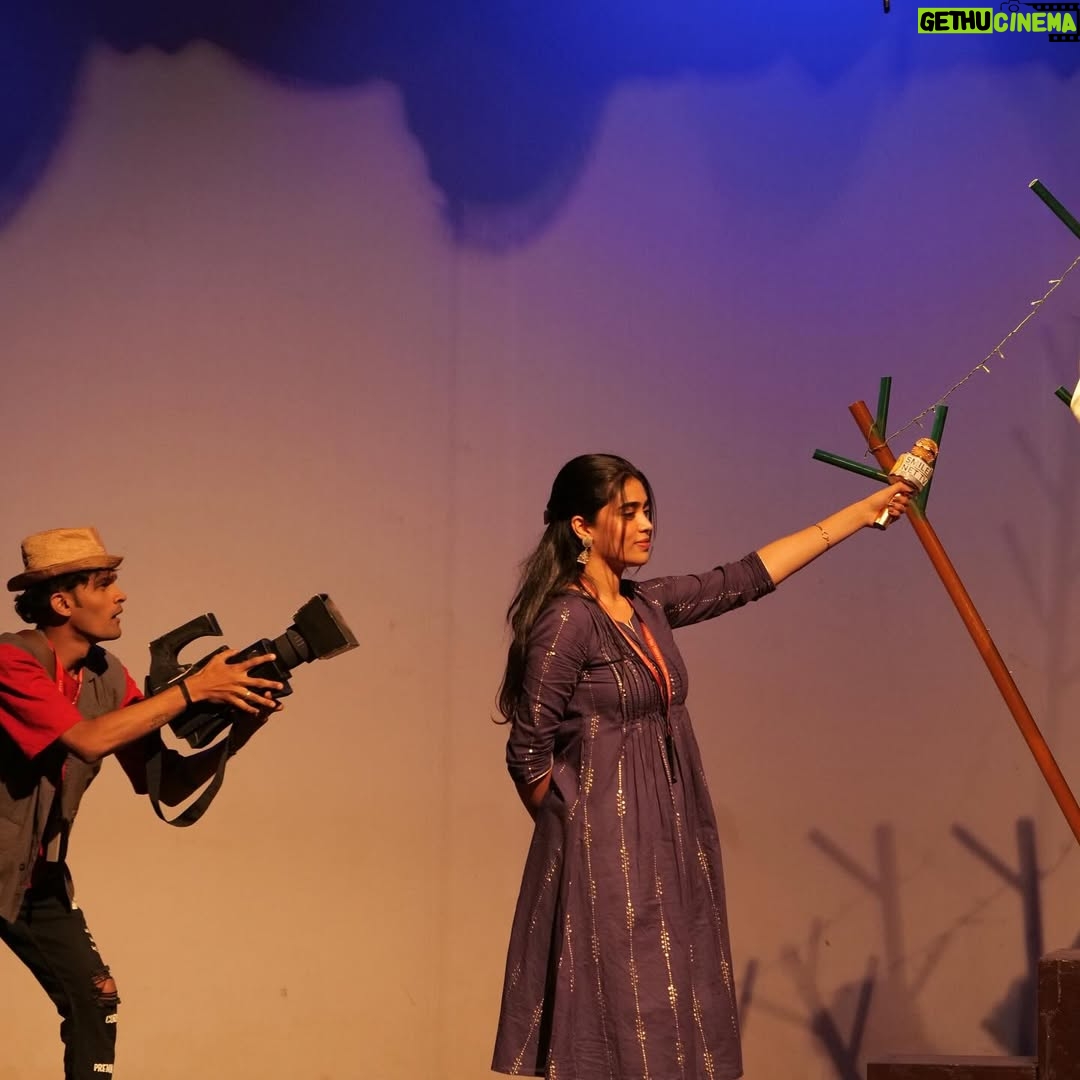 Gowri shruthi - 12.6K Likes - ರಂಗಭೂಮಿ ✨ ನನ್ನ ಮೊದಲ ನಾಟಕ
.
To my first ever play 🎭 ! With the best people around me.
The knowledge , confidence , lessons , manners , discipline , hardwork theatre teaches you is unmatched.
It gives you a lot of reality checks , shows you where you stand , teaches you to be grounded .. soo much to learn from beautiful actors around you.
My journey in the process of learning this art form has been a dreamy journey not just as an actor but also as a human being , and this beautiful journey has just begun 💗🌸
.
It was a lifetime experience to perform Infront of my grandparents who themselves have been in the theatre for more than 45 years now , with mom as well !
Thanks to each and everyone who made me feel confident, special and precious 💗
.
My guru ! My warmest dear friends and my family
Love and only love 💗🌸🎭
.
Also thank you for these beautiful captures my friend @gagan_chirayu 🤗